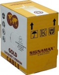 Новый кабель марки Signamax™ – «GOLD» BC5E-4SH-PR CAT5E PREMIUM Новый кабель марки Signamax™ – «GOLD» BC5E-4SH-PR CAT5E PREMIUM